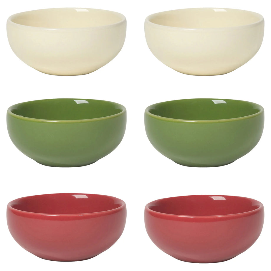 Now Designs Holiday Pinch Bowls - Set of 6