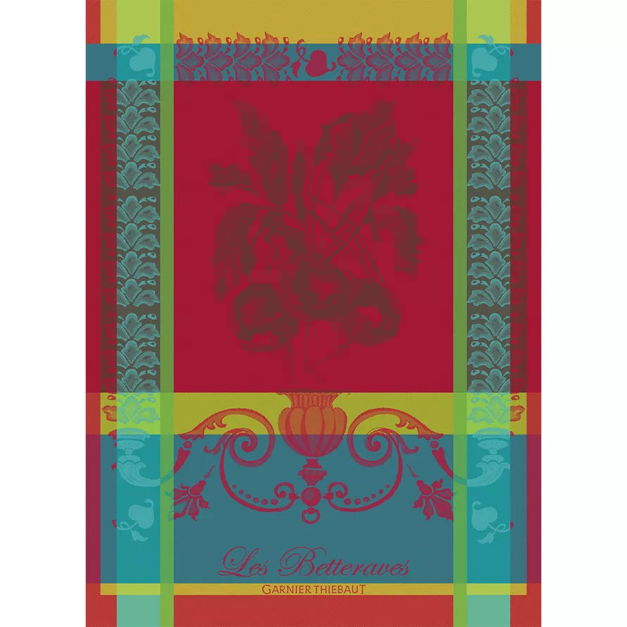 Garnier-Thiebaut Kitchen Towel - Les Betteraves Rouge