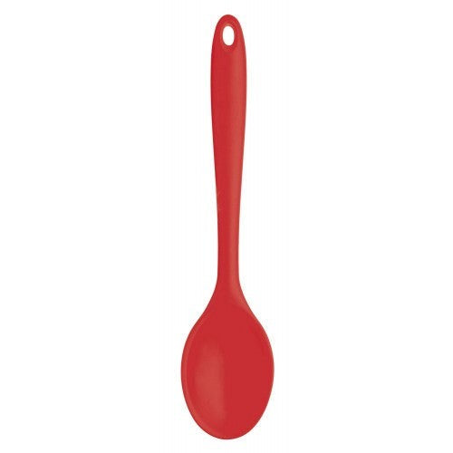 Kitchen Colours Silicone Spoon 10” Red