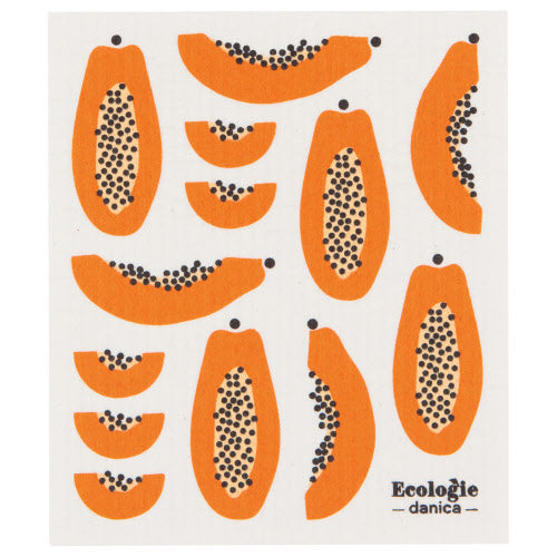 Ecologie Swedish Dish Cloth - Papaya