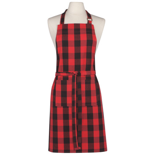 Now Designs Cotton Chef's Apron - Buffalo Check