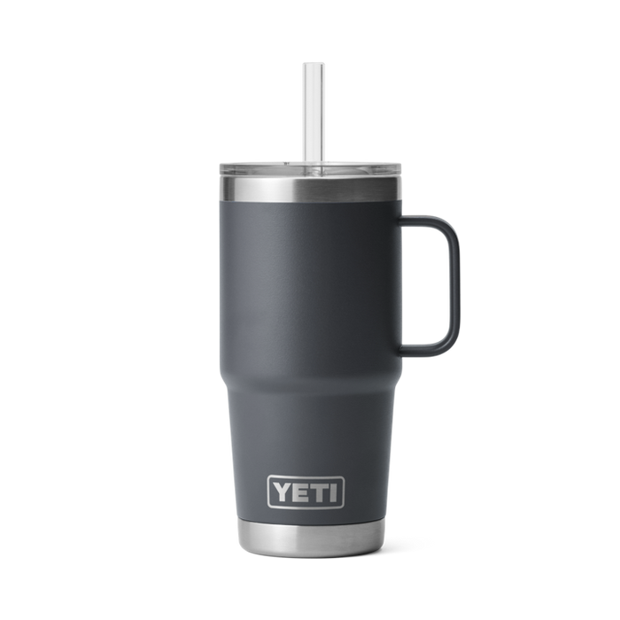 YETI Rambler Straw Mug 739ml - Charcoal