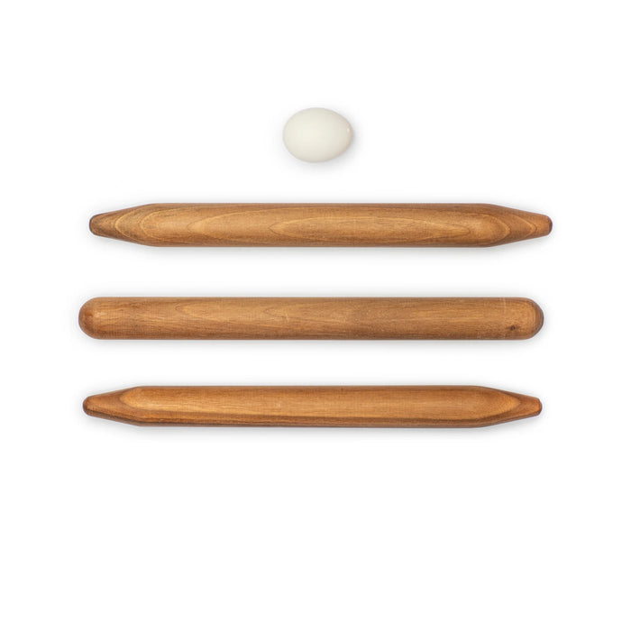 Scanwood Solid Rolling Pin - Beech or Walnut