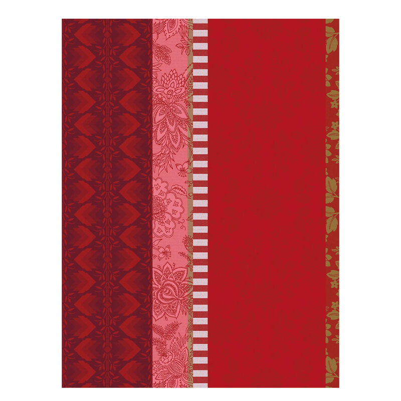 Jacquard Français Cotton Tea Towel – Gipsy / Red