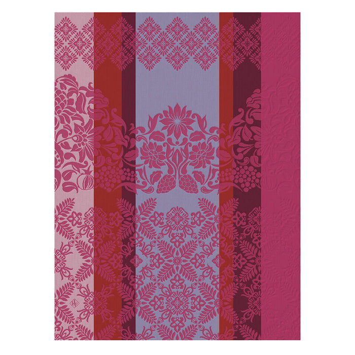 Jacquard Francais Tea towel Mumbai 100% Cotton - Pink / 24" x 31"