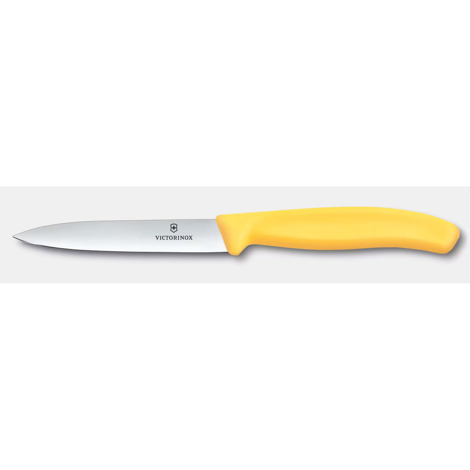 Victorinox 4" Straight Paring Knife - Yellow