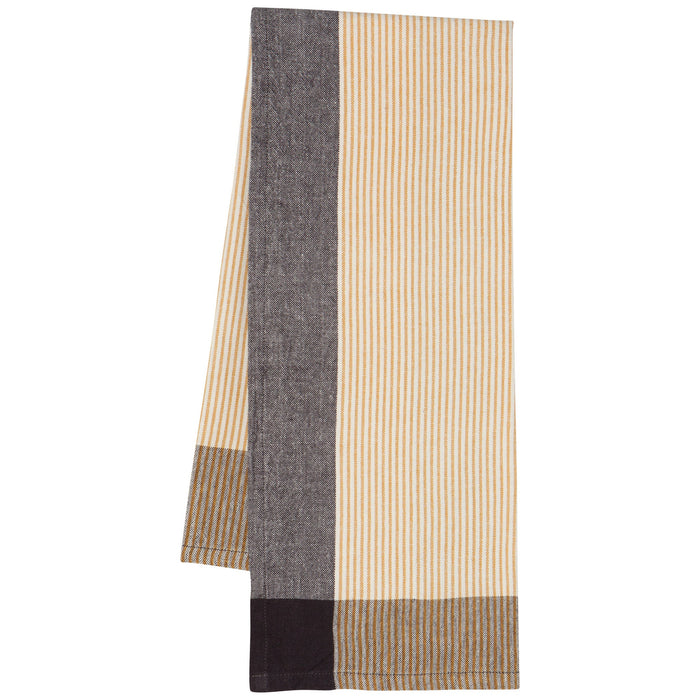 Danica Heirloom Cotton Dishtowel - Set of 2 / Shadow Array Stripe