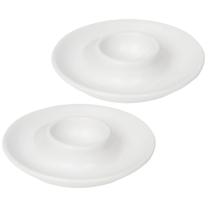 Now Designs Matte White Egg Cups - Set of 2