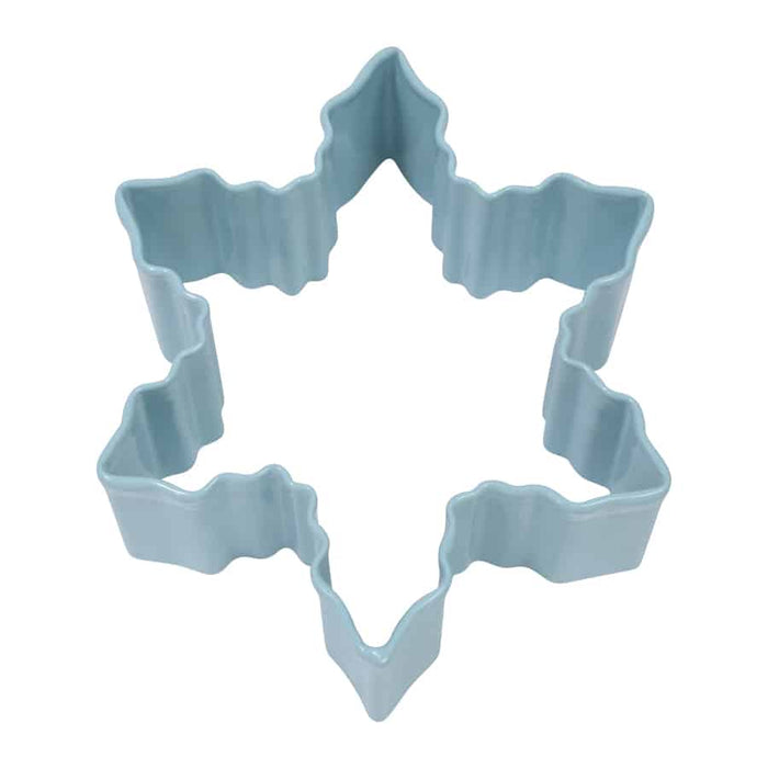 Cutter pour les cookies - Cutter bleu pour les cookies de flocons de neige, 3"