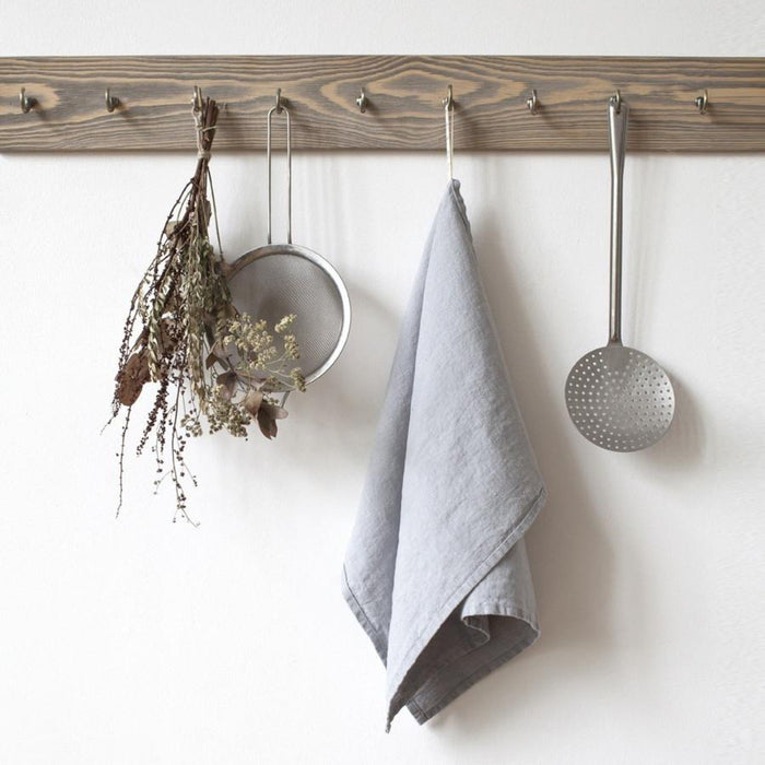 Linen Tales Linen Tea Towel - Light Grey - Floor Model