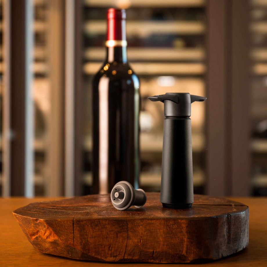 Vaccum Pompe de vin avec 2 bouchons