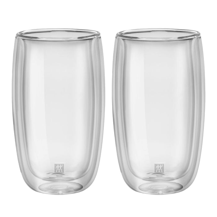 ZWILLING SORRENTO 2 PIECE DOUBLE-WALLED GLASS SET - Latte 350ml