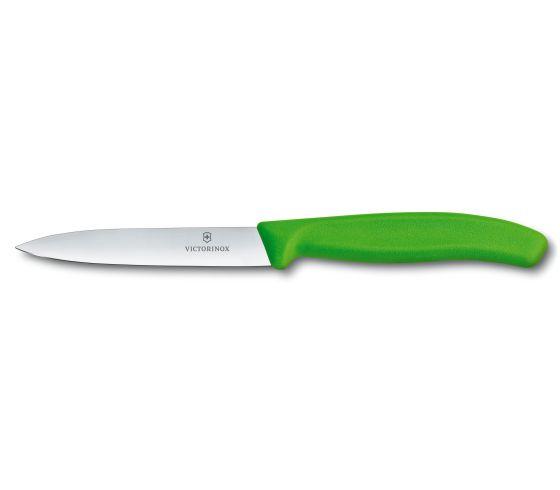 Victorinox 4" Straight Paring Knife - Green