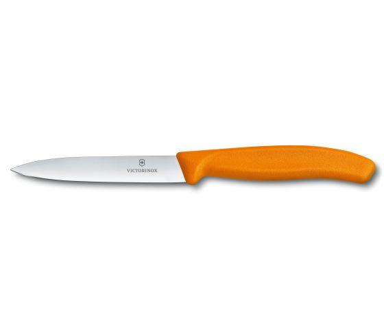 Victorinox 4" Straight Paring Knife - Orange