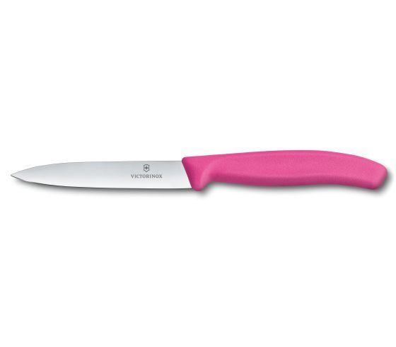 Victorinox 4" Straight Paring Knife - Pink