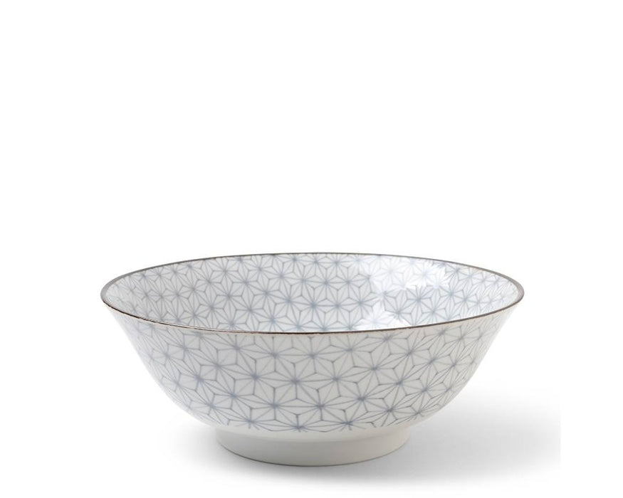 Miya Asanoha 7.25" Bowl - Grey