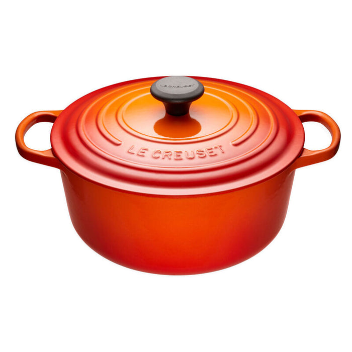 Le Creuset 5.3L Signature Round French Oven - Flame