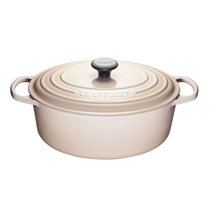 Le Creuset 6.3L Oval French Oven - Meringue