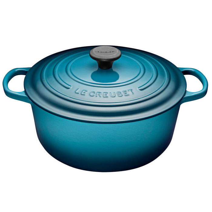 Le Creuset 6.7L Signature Round French Oven - Teal