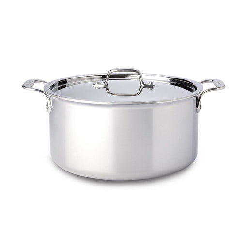 All-Clad 8Qt Stainless Steel Stockpot w/Lid - Cookery