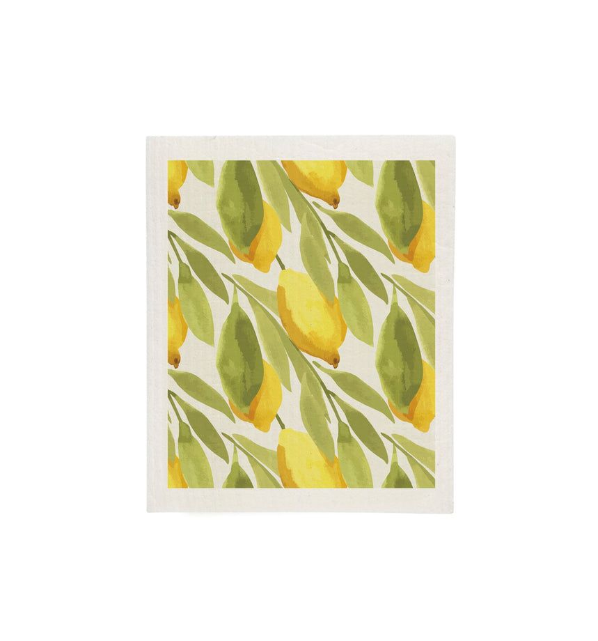 Chiffon Éponge Harman - Jaune Citron