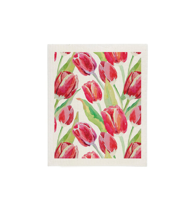 Chiffon Éponge Harman - Rose Tulipe