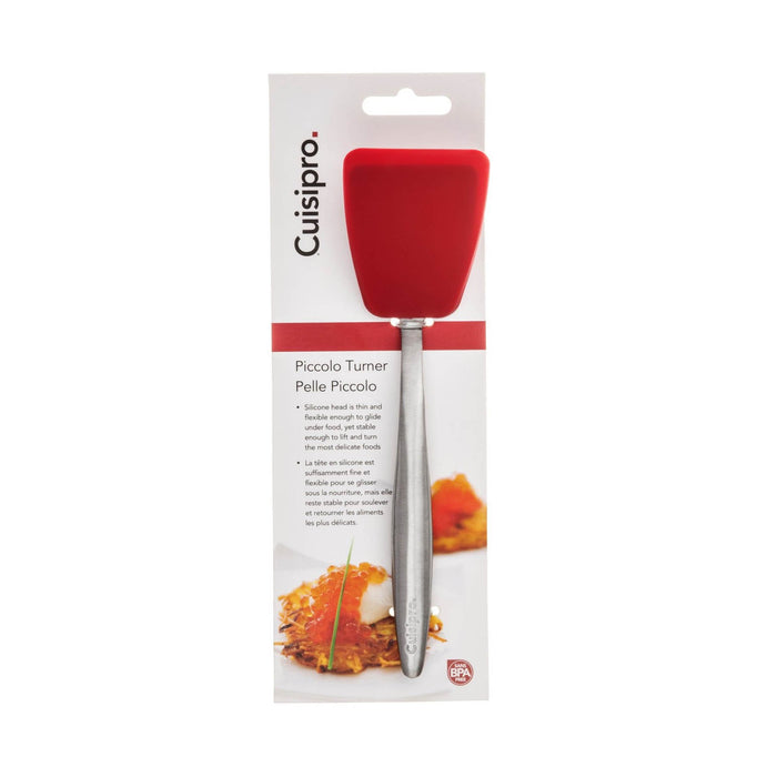 Cuisipro Piccolo Silicone Turner - Red
