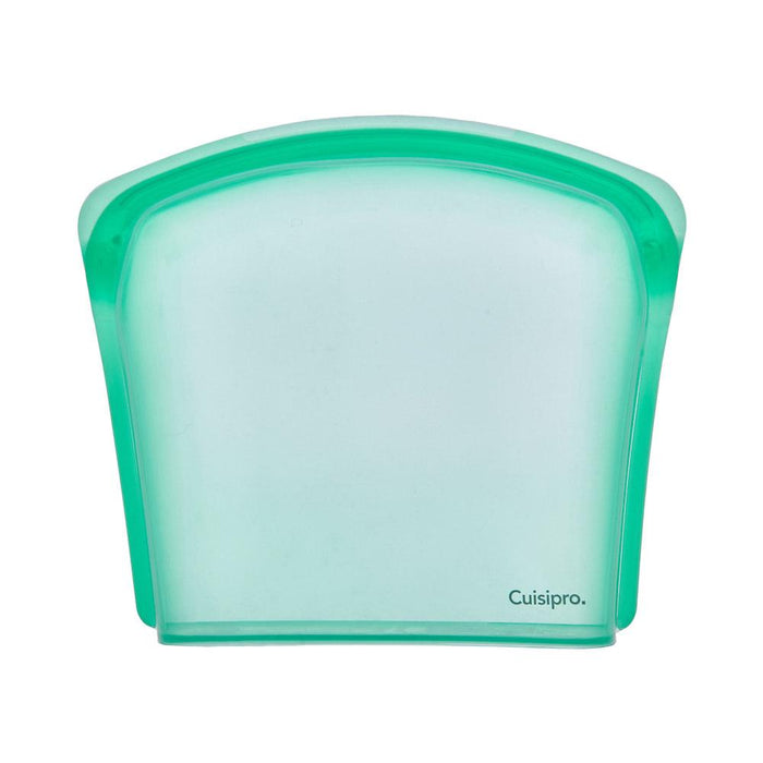 Cuisipro Silicone Pack-it Bag - Standup/ 800ml-27oz / Green