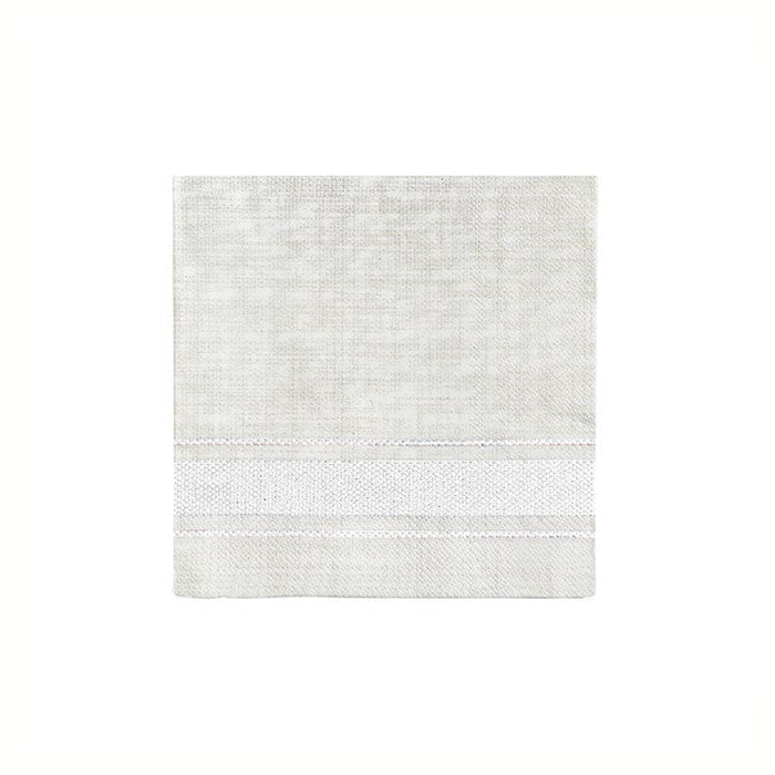 Harman Bistro Stripe Paper Napkin - Cocktail / White