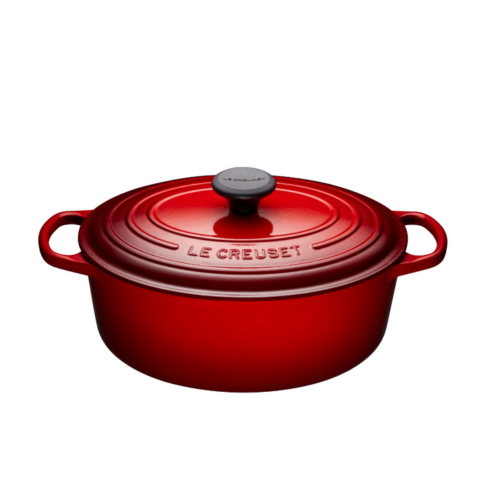 Le Creuset 4.7L Oval French Oven - Cerise