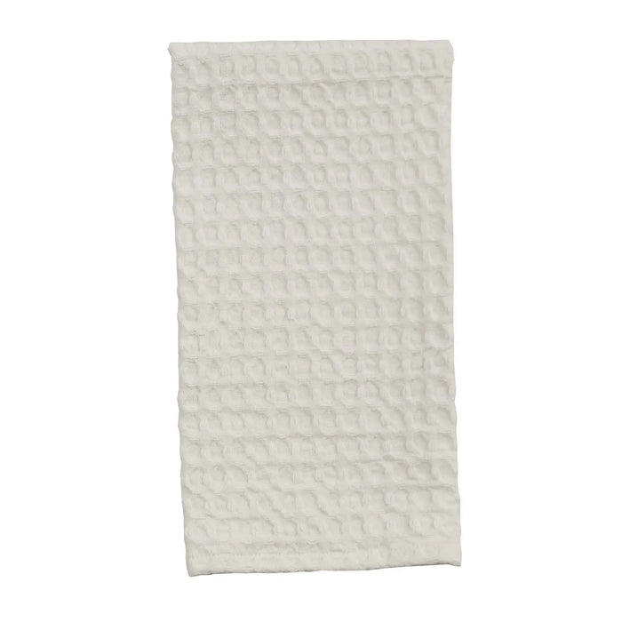 Split P Cotton Waffle Weave Towel - Bleached White