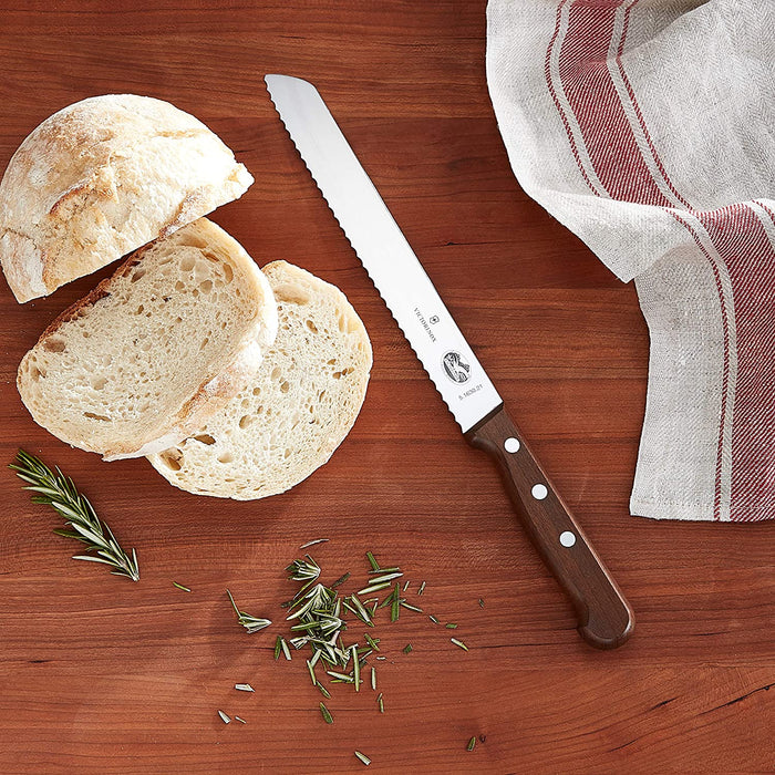 Victorinox Rosewood 8" Serrated Bread Knife