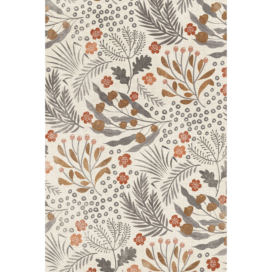 ANTIQUIT Exotic Brown - Floor Mat 2' x 3'