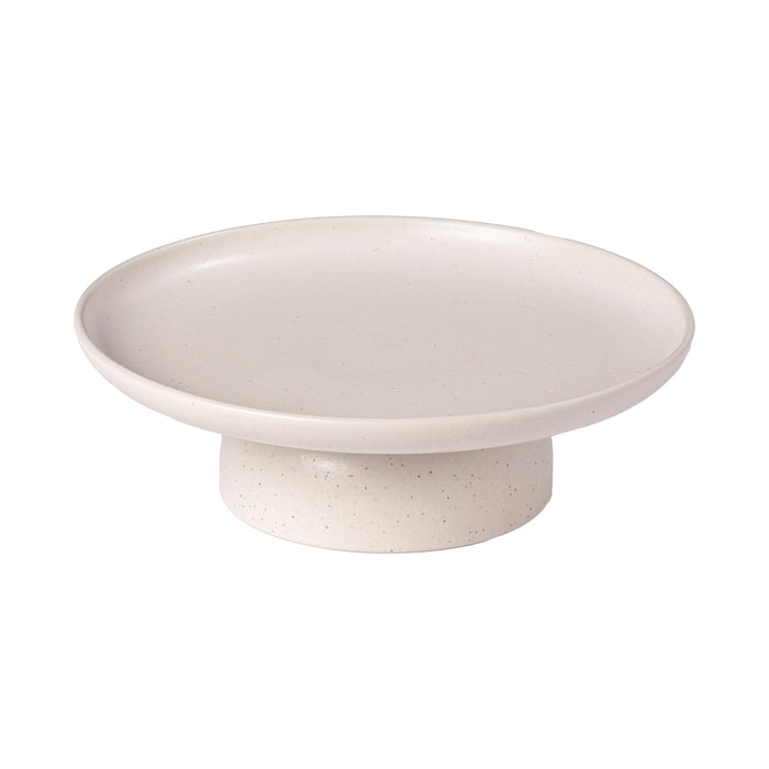 Casafina Pacifica Vanilla Footed Serving plate