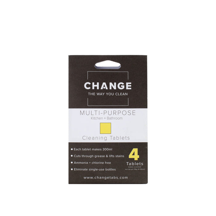 Change Multi-Purpose Cleaning Tablet - 4/PK