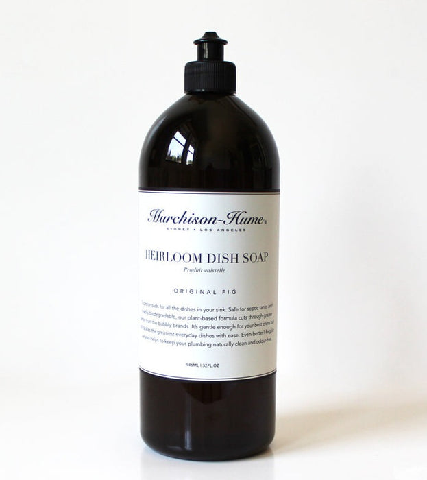 Murchison-Hume Heirloom Dish Soap - Original Fig / 32oz Plastic Refill Bottle