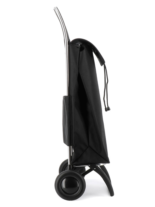 Rolser NEW I-Max MF Convert 2 Wheel Folding Shopping Trolley - Black