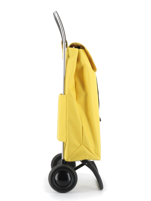 Rolser NEW I-Max MF Convert 2 Wheel Folding Shopping Trolley - Yellow