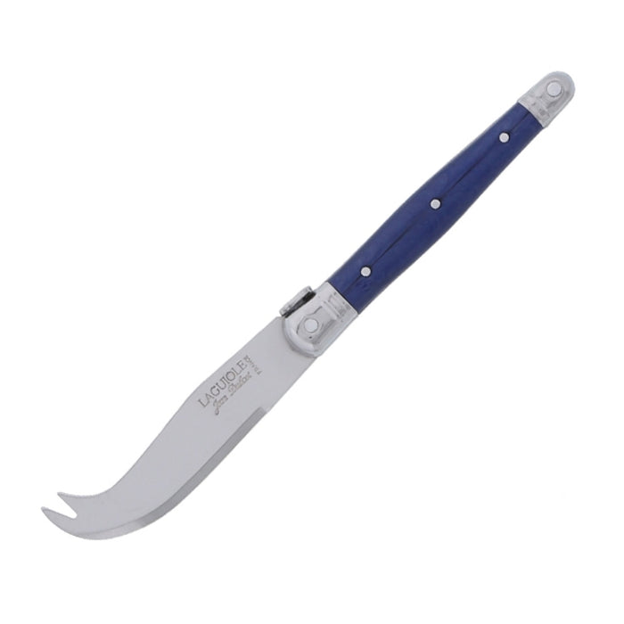 Laguiole Jean Dubost Mini Fork-Tipped Knife - Dark Blue