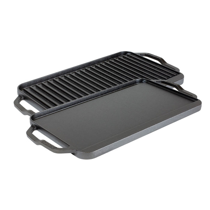 Loge Chef Collection Cast Iron Reversible Grill/Griddle - 19.5" x 10"