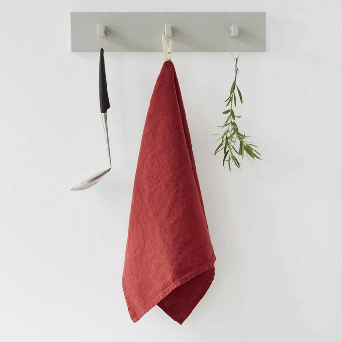 Linen Tales Linen Tea Towel - Red Pear
