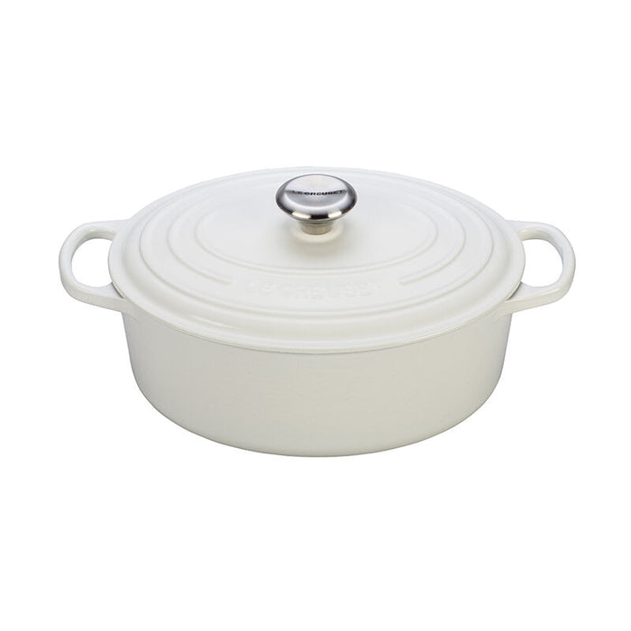 Le Creuset 4.7L Oval French Oven - White