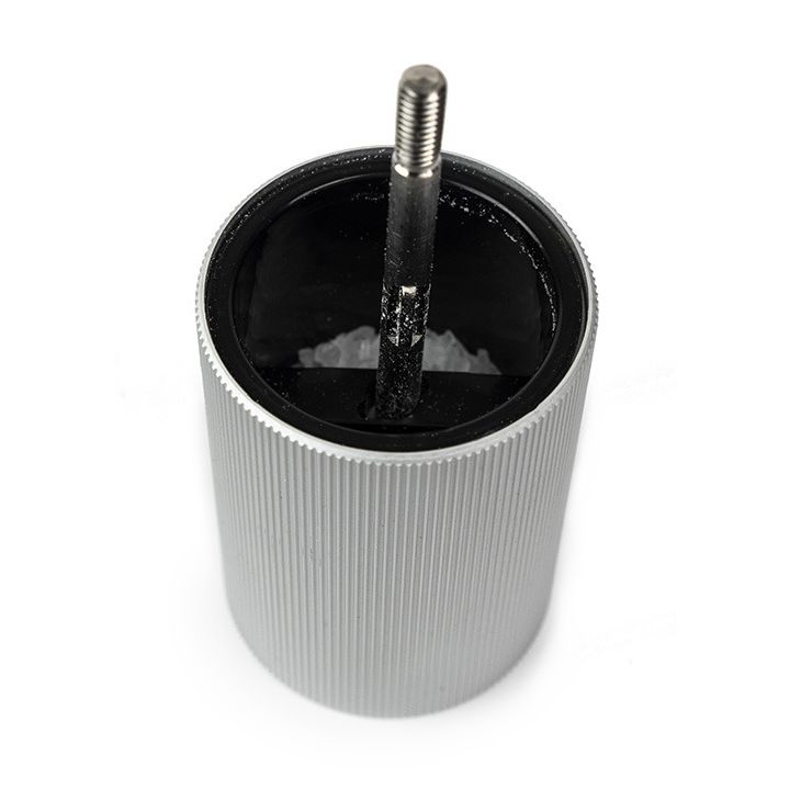 Peugeot Line Manual Moulin à sel - Naturel / Aluminium / 12cm