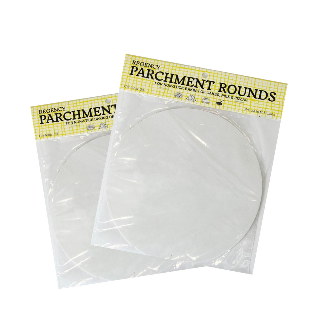 Regency Parchment Rounds - 8