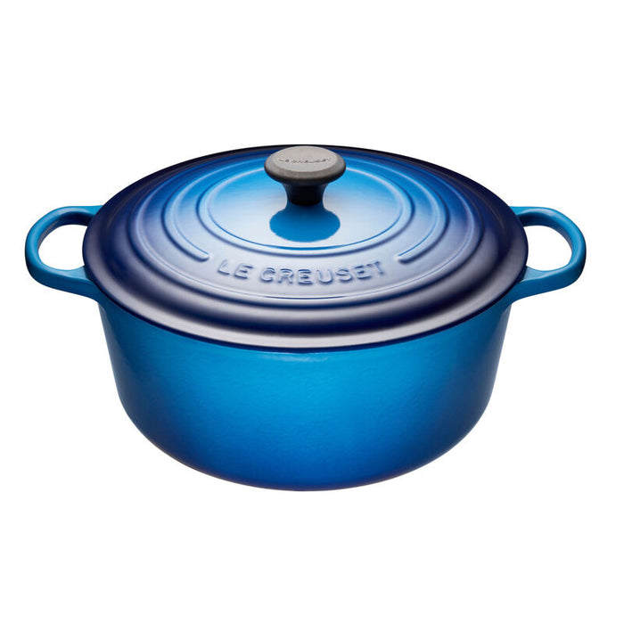 Le Creuset 6.7L Signature Round French Oven - Blueberry