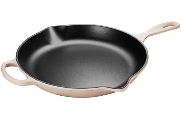 Le Creuset 30cm Signature Iron Handle Skillet - Meringue