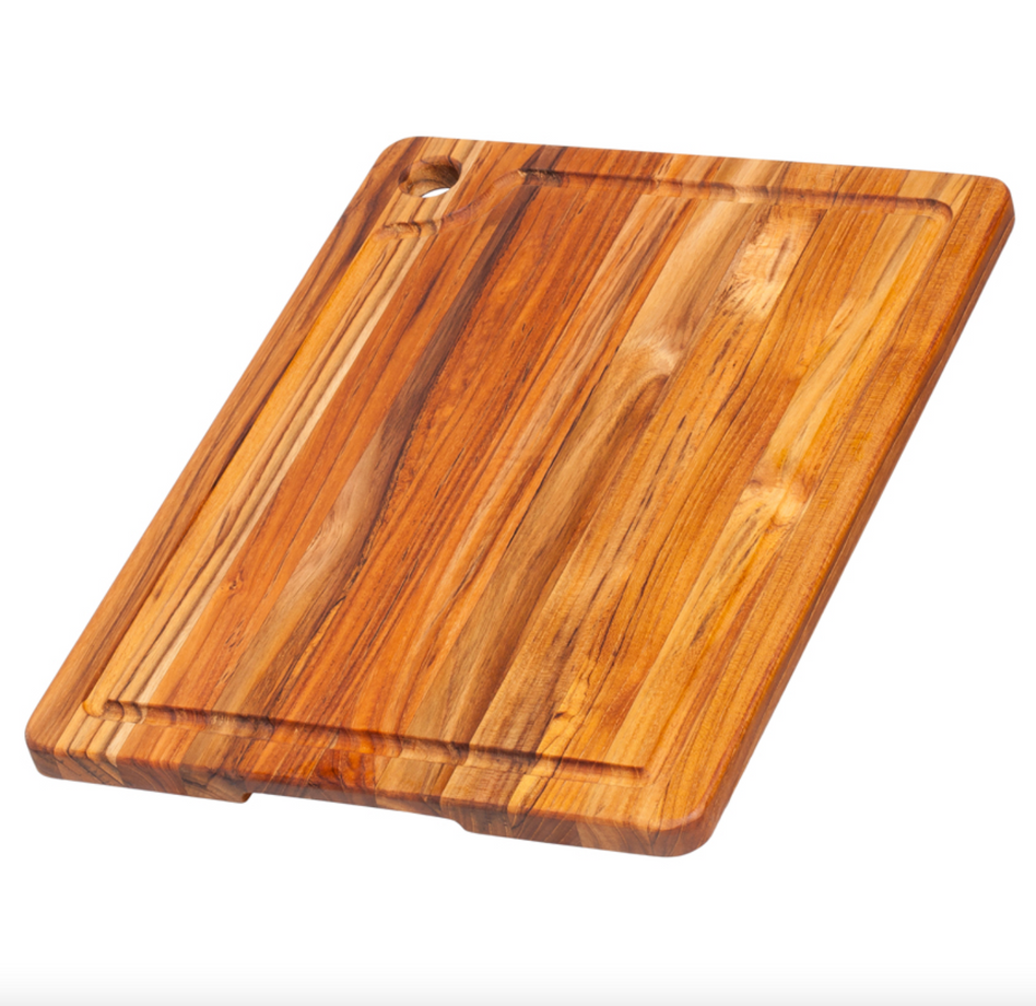 Teakhaus Cutting/Serving Board - avec Juice Groove & Corner Hole / 18 x 14 x 0.75"