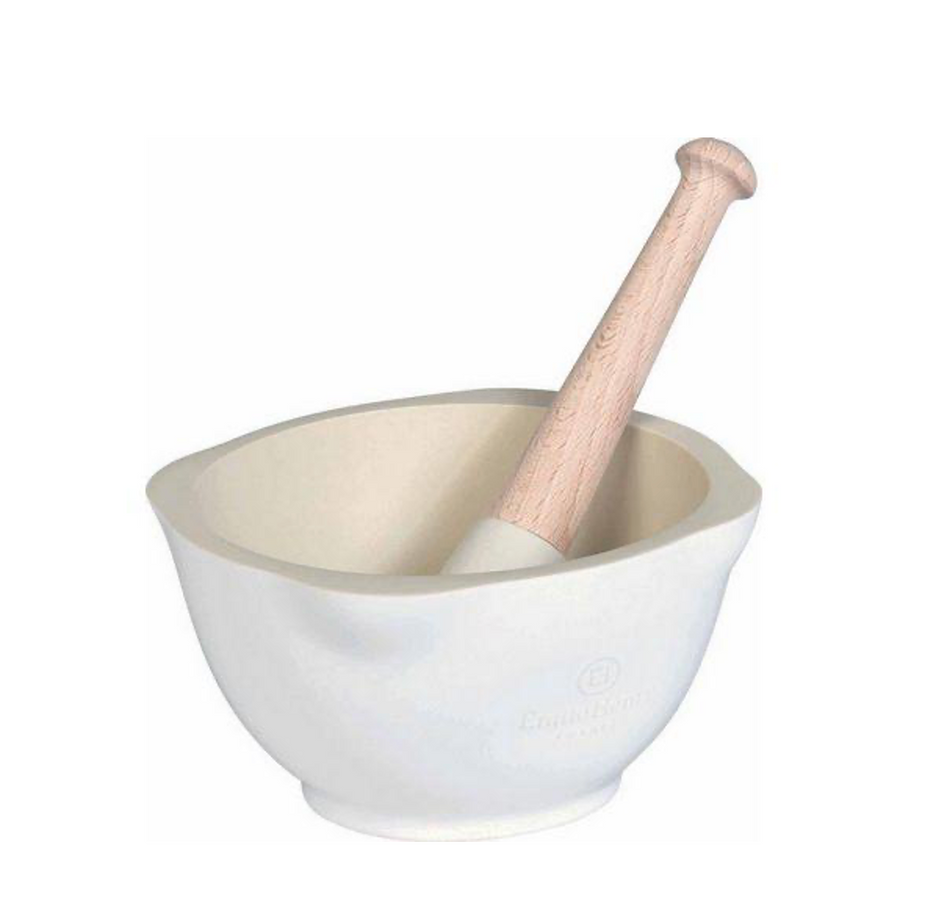 Emile Henry Mortar & Pestle - Farine