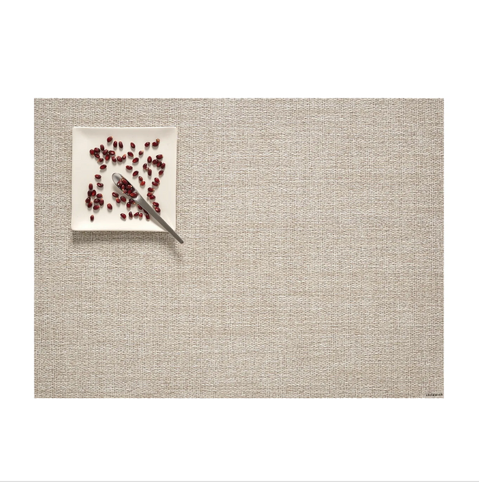 Chilewich Table Mats - Boucle / Rectangle / Natural