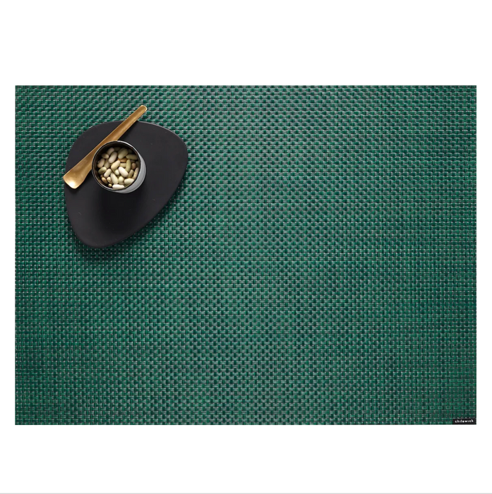 Chilewich Table Mats - Basketweave / Rectangle / Pine
